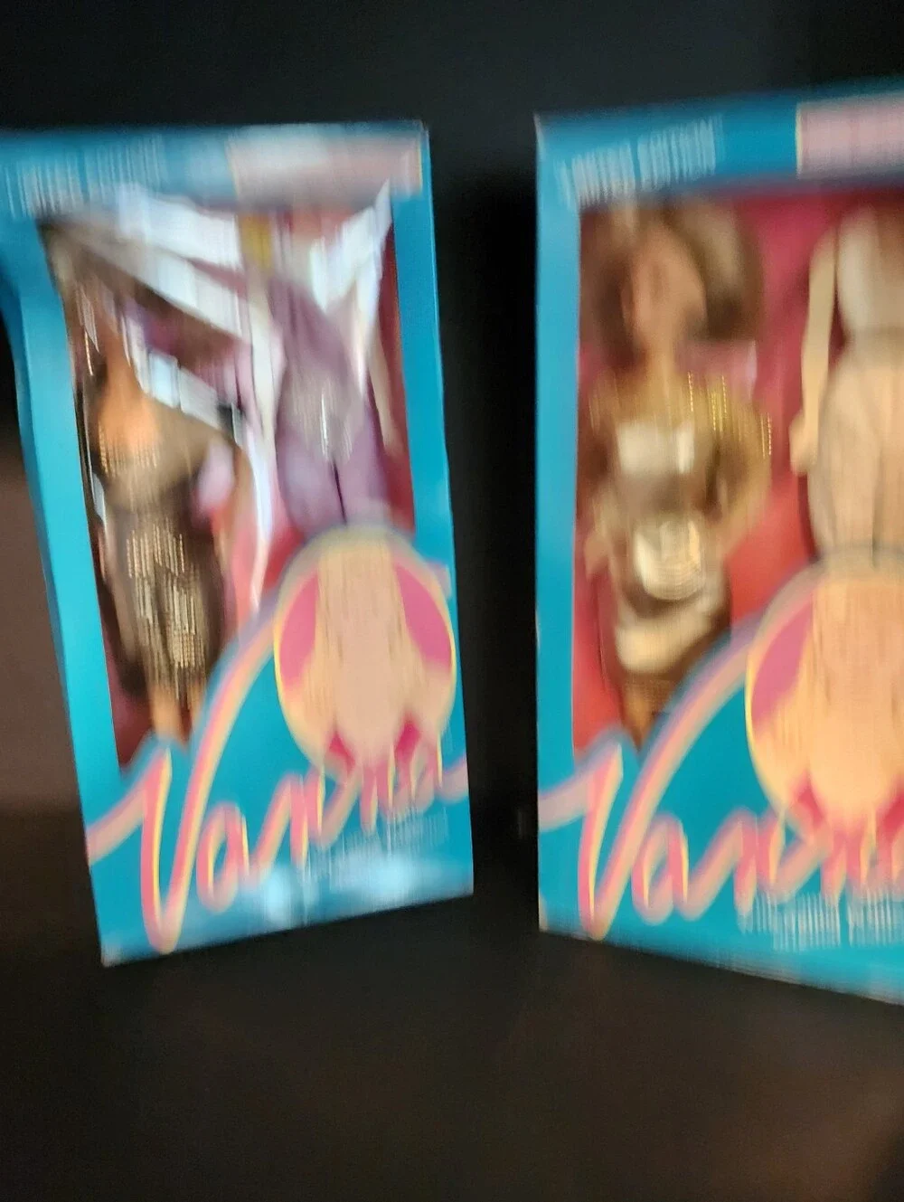 Vanna White Limited Edition Dolls with Original Fashions - Teal Box